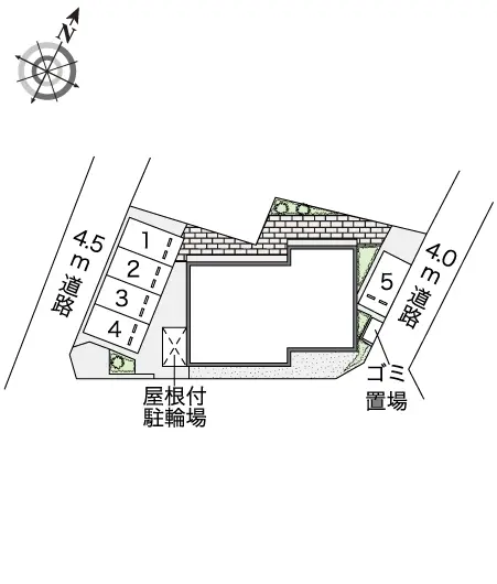 ★手数料０円★柏市豊四季　月極駐車場（LP）